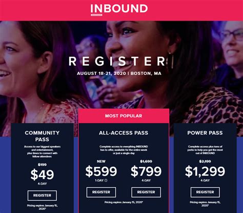 12 Event landing page examples for a successful campaign