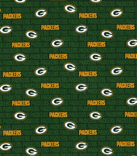 Green Bay Packers Cotton Fabric Mini Print Joann