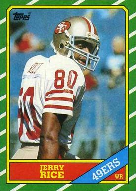 Free delivery and returns on ebay plus items for plus members. 1986 Topps Jerry Rice Rookie Card: The Ultimate Collector's Guide | Old Sports Cards