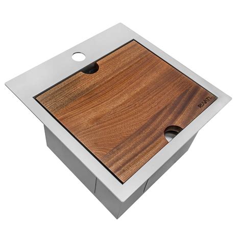 The best granite kitchen sinks truly make any sink highly durable and topnotch in quality. Ruvati Workstation Drop-in Stainless Steel 15 in. x 15 in ...