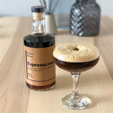 Premium Bottled Espresso Martini By Hoxton And Grey Cocktails