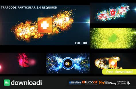 Бесплатные проекты adobe after effects. GLOWING PARTICLES LOGO REVEAL (VIDEOHIVE) - FREE DOWNLOAD ...