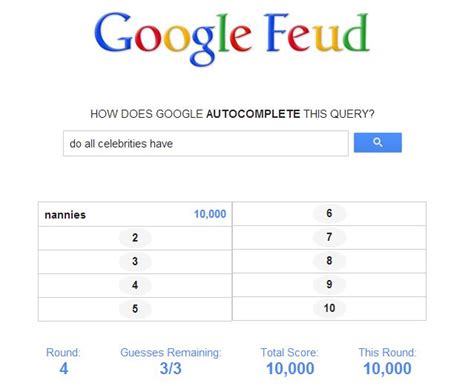 Donald trump looks like google feud. GoogleFeud is a Family Feud-like game that is based on Google Autocomplete | TalkAndroid.com