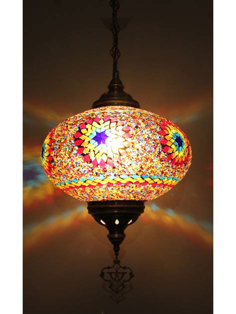 Awesome Turkish Pendant Lamp Handmade Mosaic Moroccan Art Deco Ceiling