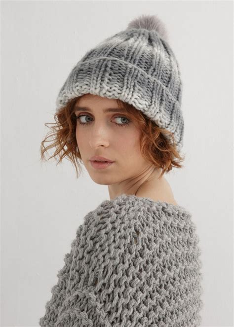 An Easy Ribbed Beanie Knitting Pattern Through The Stitch