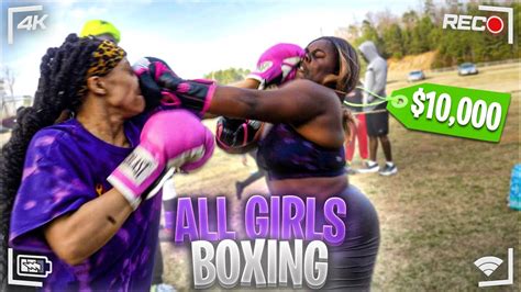 All Girls Boxing 🥊 Baddies With Bruises Charlotte North Carolina