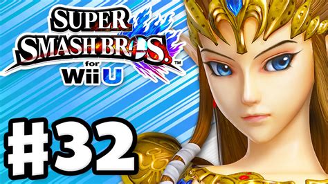 Super Smash Bros Wii U Gameplay Walkthrough Part 32 Zelda