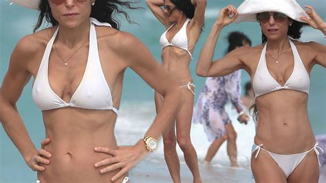 Real Housewives Star Bethenny Frankel Flaunts Very Slim Frame On Miami Beach With New Boyfriend