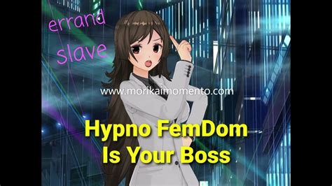 Hypno Domme Is Your Boss Hypnosis FemDom Brainwashing ASMR RP
