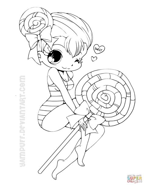 49 Boy Chibi Cute Anime Coloring Pages