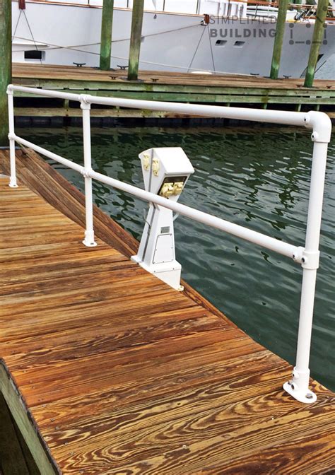 Corrosion Resistant Boat Dock Railing