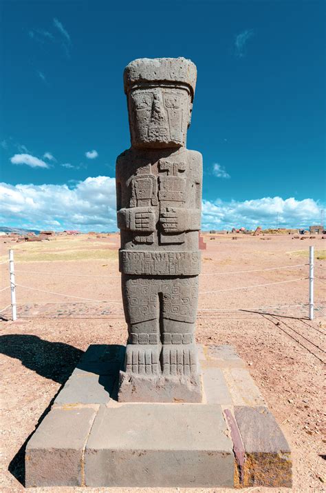 Bolivia La Misteriosa Civilización De Tiwanaku Histoire à Sac à Dos