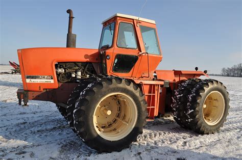 1977 Allis Chalmers 7580 Tractor 6146 Hrs 4wd 184 38 Tires With