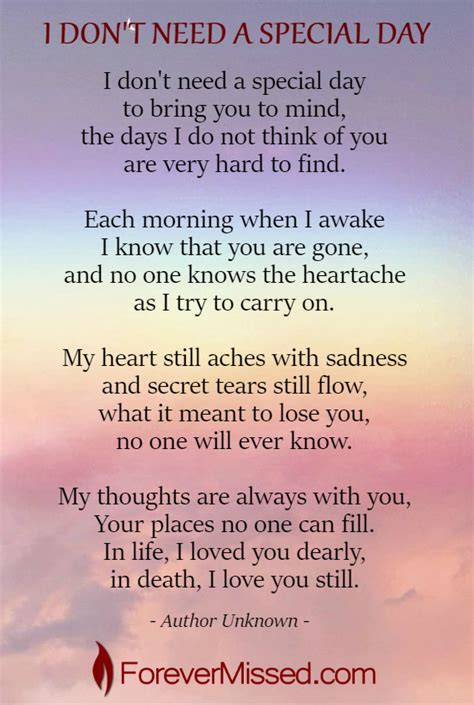 Grief Poem Grieving Quotes Grief Poems Dad Quotes