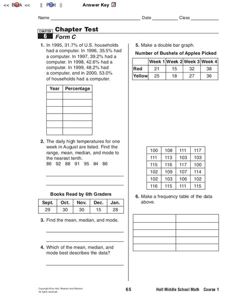 Go math grade 5 chapter 11 test answers. Chapter tests