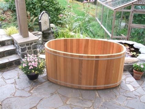 .hot tubs, redwood hot tubs, wood spas, wood bath tubs, wood soaking tubs, and more. Wood Fired Japanese Soaking Tub - Bathtub Designs