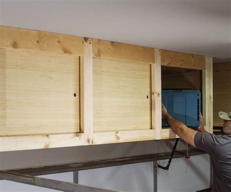 Diy Garage Storage With Sliding Doors Diy Hje