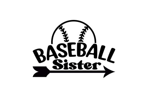 Baseball Sister Svg Graphic By Rajibstore987 · Creative Fabrica