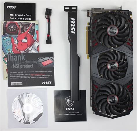 Msi Gtx 1080 Ti Gaming X Trio 11 Gb Review Packaging And Contents