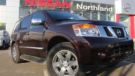 2013 Nissan Armada Platinum Northland Nissan Youtube