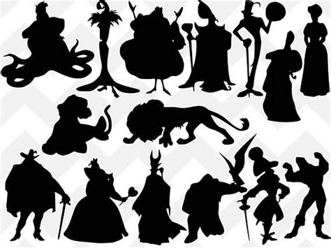 Download Disney Bundle SVG, Disney Villain SVG, Ursula svg, Scar svg, Maleficent svg, Gaston svg ...