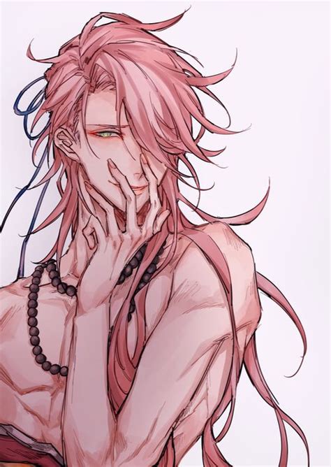 Imagen de touken ranbu and souza samonji | pink! in 2019 | Touken ranbu, Pink hair anime ...