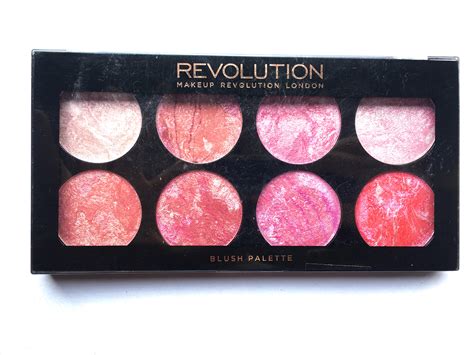 Makeup Revolution Blush Palette Blush Queen Review Swatches Packaging Makeup And Beauty Forever