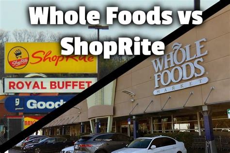 Our fresh cheeses and yogurts are produced with all natural ingredients and without artificial preservatives, additives, or sweeteners. Whole Foods vs ShopRite: Which is better? | The Grocery ...