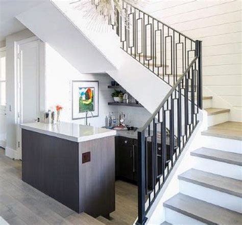 inspirasi dapur bawah tangga  minimalis  rumah kecil