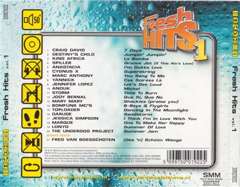 Various Fresh Hits 1 Cd Compilation Vinylheaven Your Source