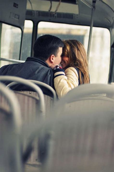 Bus Couple Kiss Love Image 741822 On