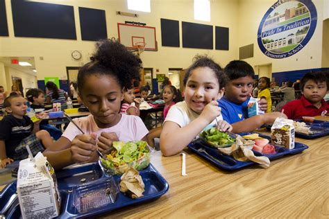 Children Eat Healthier School Meals Following Healthy Hunger Free Kids