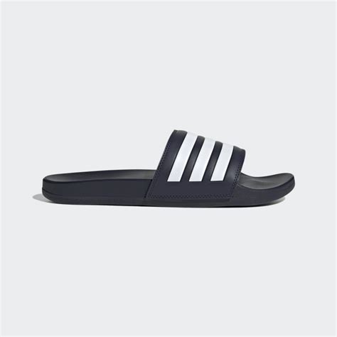 Adidas Adilette Comfort Slides Blue Adidas Uae