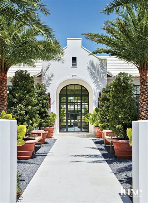 With Lush Sight Lines Galore This Florida Home Champions Nature White