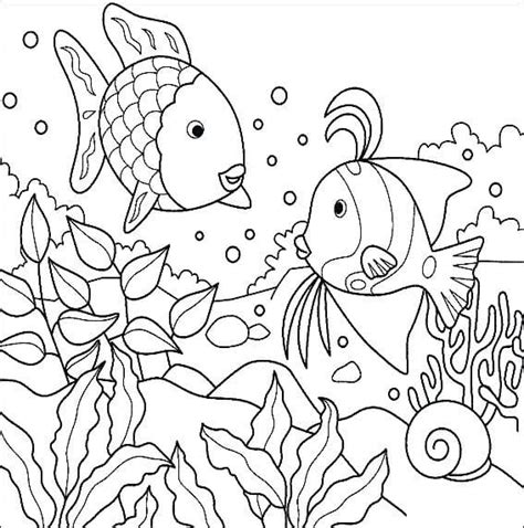 Ocean Scene Coloring Page Free Printable Coloring Pages For Kids