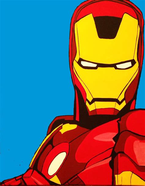 Iron Man Canvas Painting Kit