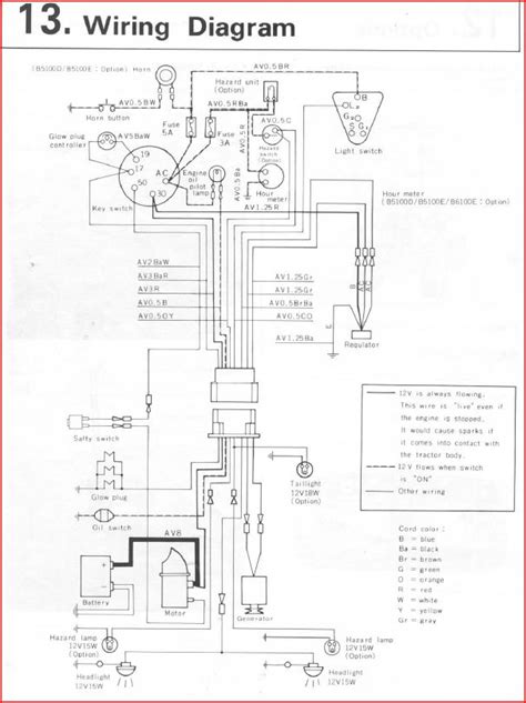 Kubota L3400 Wiring Diagram