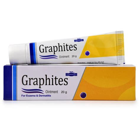 Hapdco Graphites Ointment 20g Useful In Eczema Wet And Dry