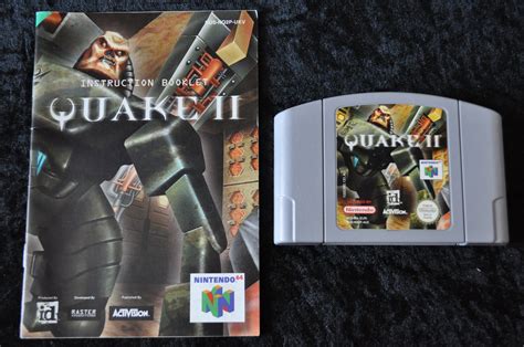 Quake Ii Nintendo 64 N64 Pal Manual Retrogames