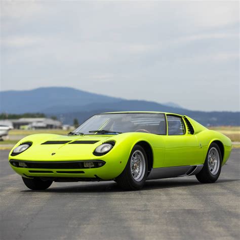 1968 Lamborghini Miura P400 Silver Arrow Cars Ltd