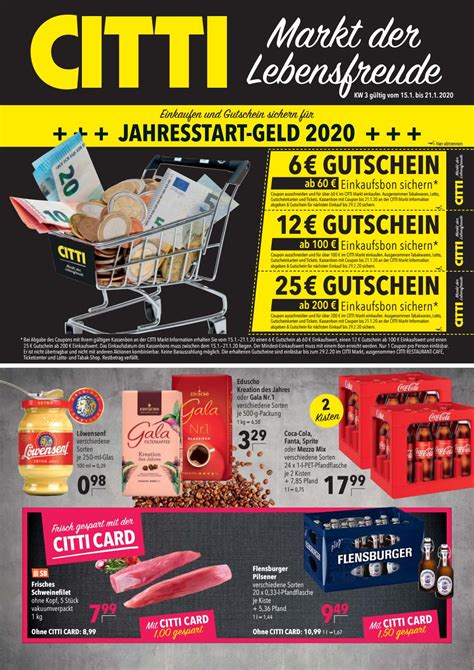 Ab wann lohnt sich die steuererklärung? CITTI Markt DE food nonfood 15.01.-21.01.2020 by CITTI - Issuu