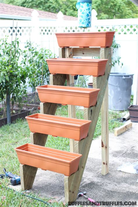 Vertical gardening is perfect indoors or out! 12 DIY Plant Stands That Let You Explore Your Creativity