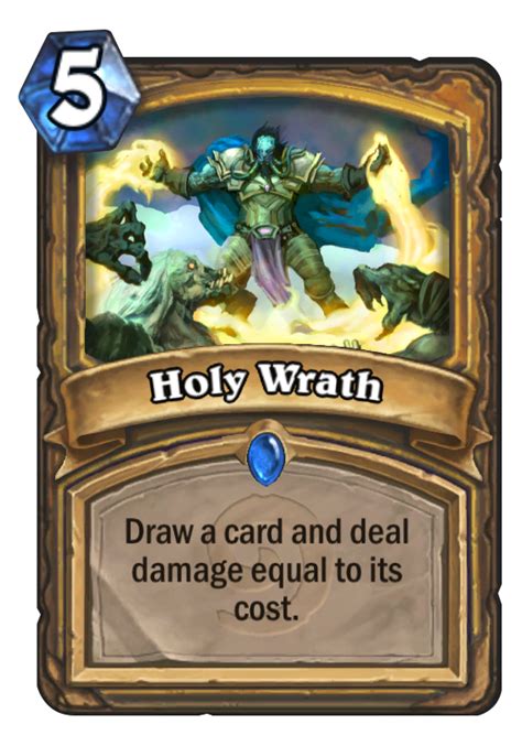 Holy Wrath - Hearthstone Card - Hearthstone Top Decks
