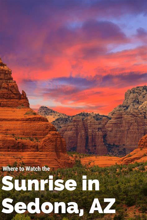 Best Places To Watch The Sunrise In Sedona Orchard