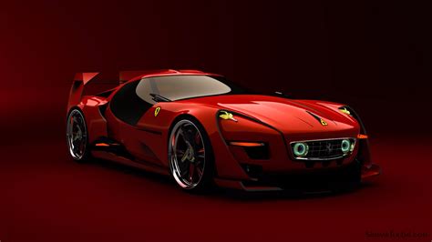 This Fan Made Ferrari Concept Hits All The Right Retro Buttons
