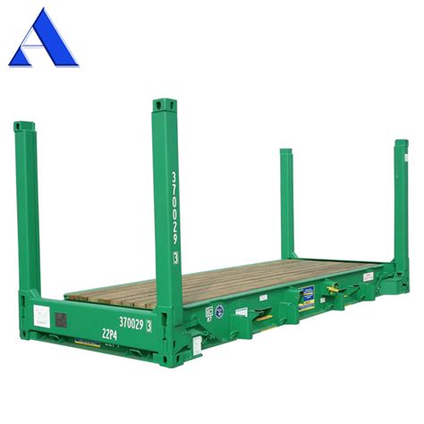 Fixed Corner Post 20ft Flat Rack Container Product On Ace Container