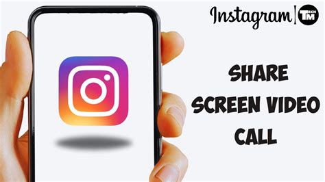 How To Share Screen On Instagram Video Call Mobile Phone Screen