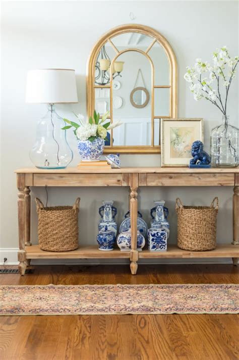 Diy fretwork console table reveal! How to Decorate a Console Table Like a Pro (Best Entry ...