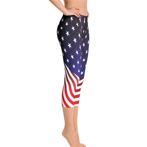 Flag Leggings Etsy