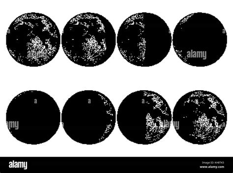 Fases De La Luna Los Planetas En El Sistema Solar La Astrología O Astronómicos Espaciales